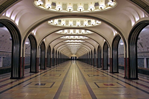 Metro-Station in Moskau