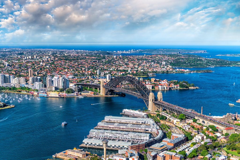 Harbour Bridge in Sydney