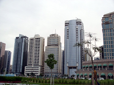 Moderne Stadt Abu Dhabi