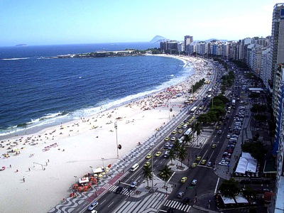 Urlaub in Brasilien - Copacabana Strand