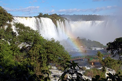 Brasilien Wasserfall Rio Iguaҫu