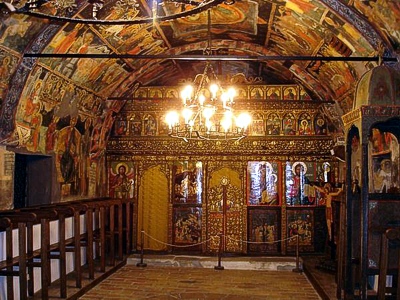 Wandmalereien in der Geburtskirche von Arbanassi