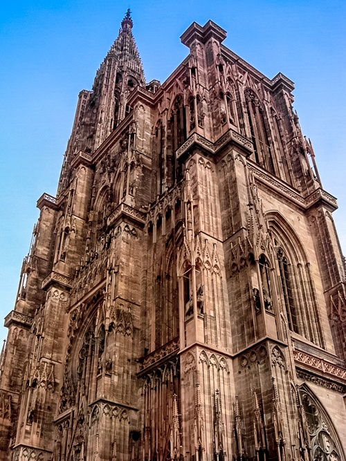 Sehenswürdigkeit Straßburger Münster, Elsass, Frankreich
